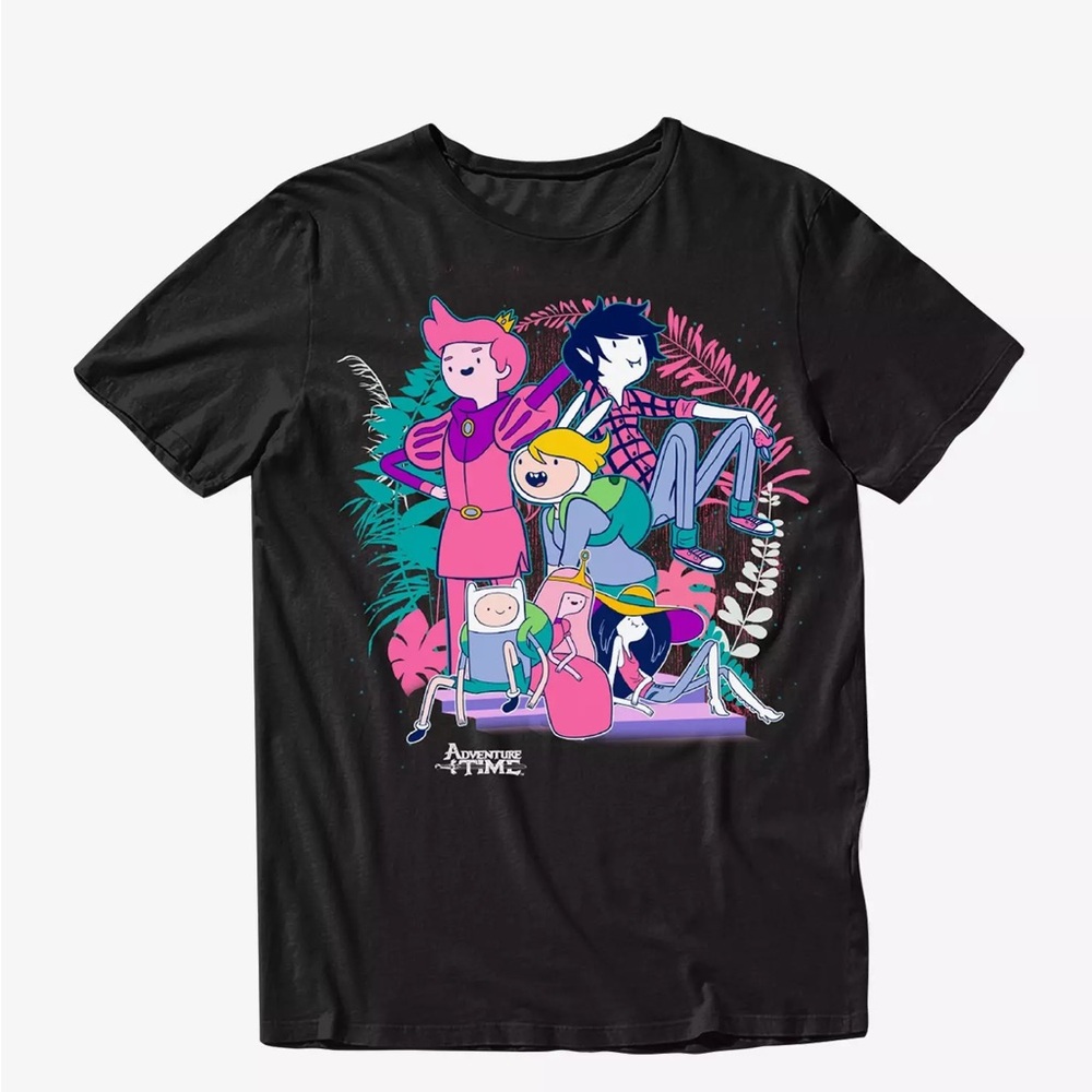 🖤BNWT Adventure Time Gender-Swap Collage Hot Topic Graphic T-Shirt